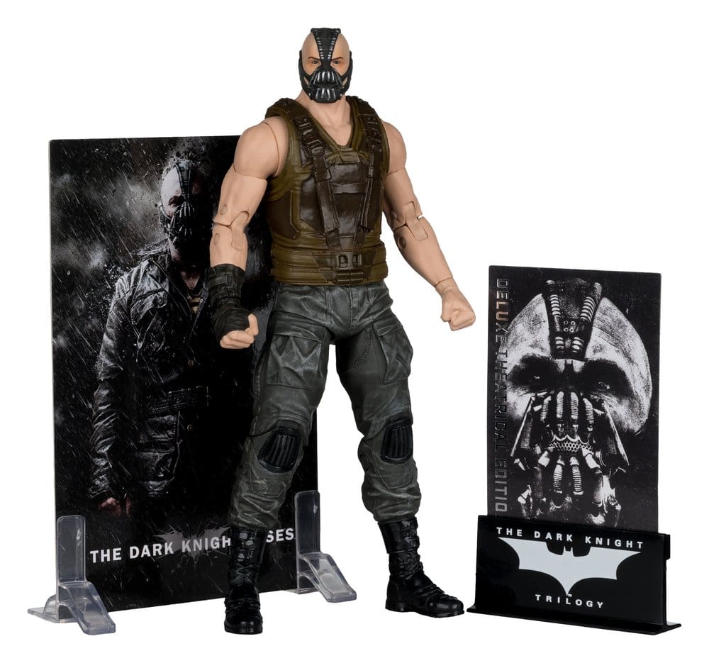 The Dark Knight Rises DC Multiverse Deluxe Teatrala Utgåvan Action Figur Bane 19 cm