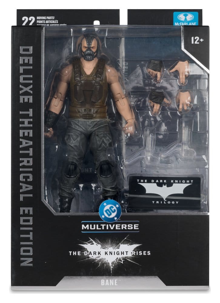 The Dark Knight Rises DC Multiverse Deluxe Teatrala Utgåvan Action Figur Bane 19 cm