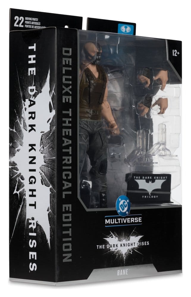 The Dark Knight Rises DC Multiverse Deluxe Teatrala Utgåvan Action Figur Bane 19 cm