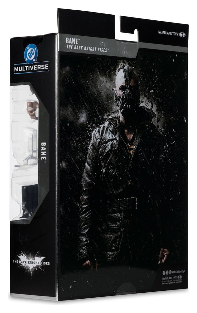 The Dark Knight Rises DC Multiverse Deluxe Teatrala Utgåvan Action Figur Bane 19 cm