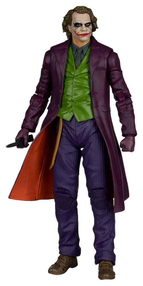 Den Mörka Riddaren DC Multiverse Deluxe Teaterutgåvan Actionfigur Joker 18 cm