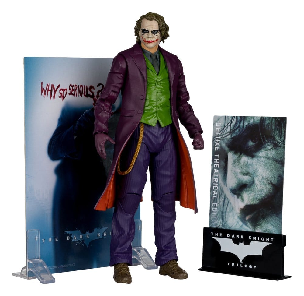 The Dark Knight DC Multiverse Deluxe Theatrical Edition Action Figur Joker 18 cm