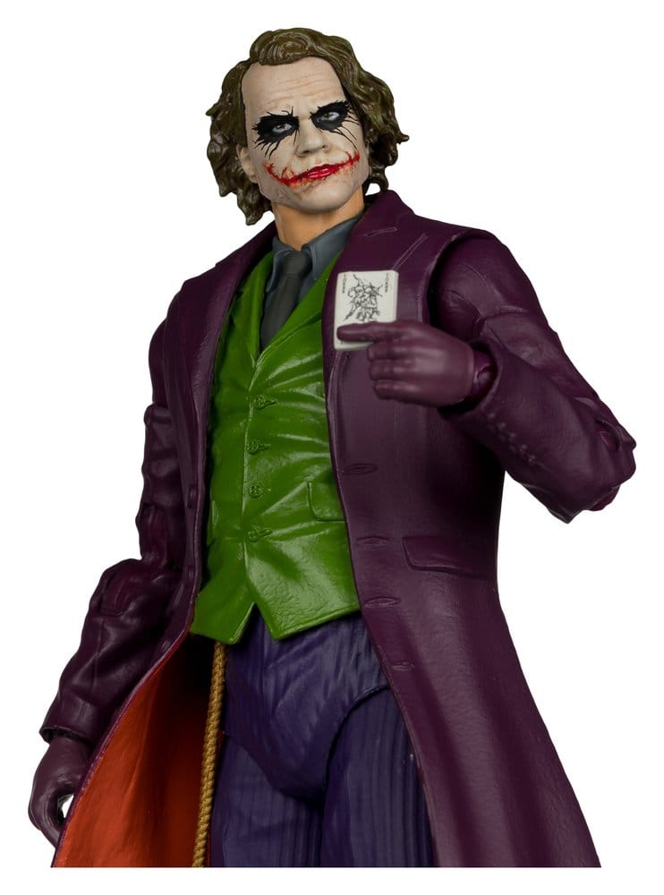 Den Mörka Riddaren DC Multiverse Deluxe Teaterutgåvan Actionfigur Joker 18 cm