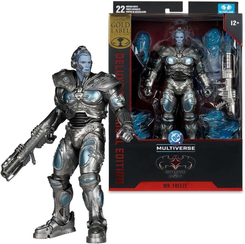 Batman & Robin DC Multiverse Action Figure Mr. Freeze (Gold Label) 18 cm