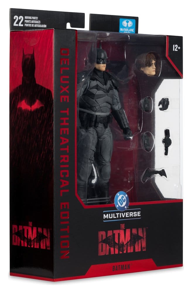 DC Multiverse Action Figure Batman (The Batman) Deluxe Theatrical Edition 18 cm