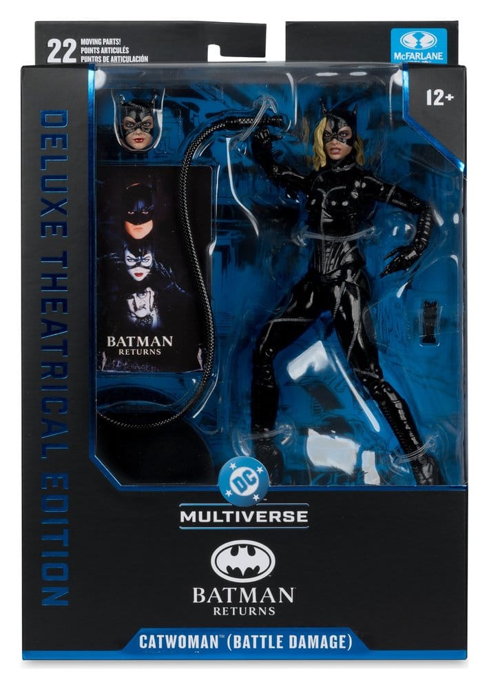 DC Multiverse Action Figure Catwoman (Battle Damage) (Batman Returns) Deluxe Theatrical Edition 18 cm