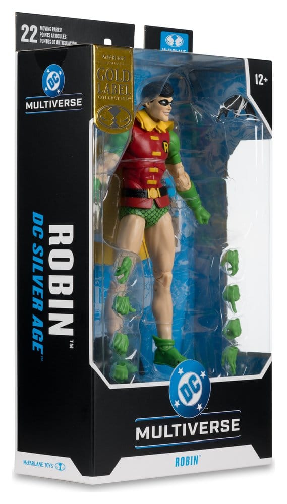 DC Multiverse Action Figure Robin (Silver Age) (Gold Label) 17 cm