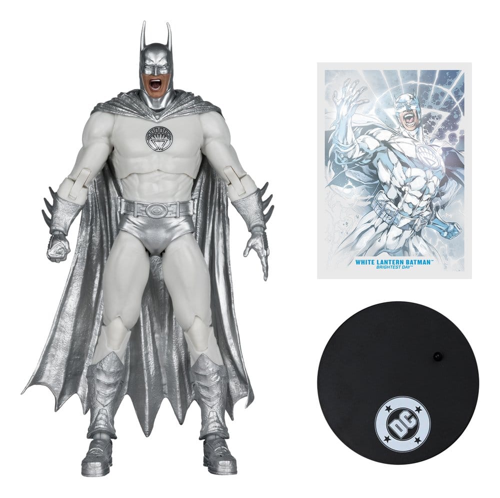 DC Multiverse Action Figur White Lantern Batman (Brightest Day) (Red Platinum Edition) 18 cm