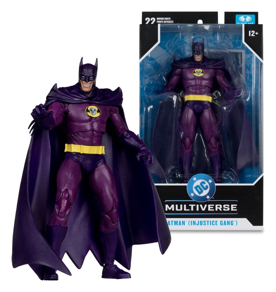 DC Multiverse Actionfigur Batman (Injustice Gang) (JLA: Rock of Ages) (Red Platinum Edition) 18 cm