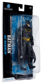 DC Multiverse Action Figur Batman (DC Rebirth) 18 cm – Detaljerad och Rörlig Samlarfigur