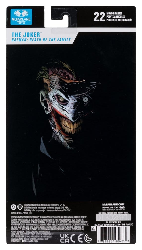 DC Multiverse Actionfigur The Joker (Death of the Family) 18 cm