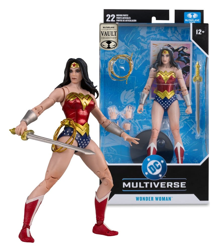DC Multiverse McFarlane Vault Collection Actionfigur Wonder Woman (Klassisk) 18 cm