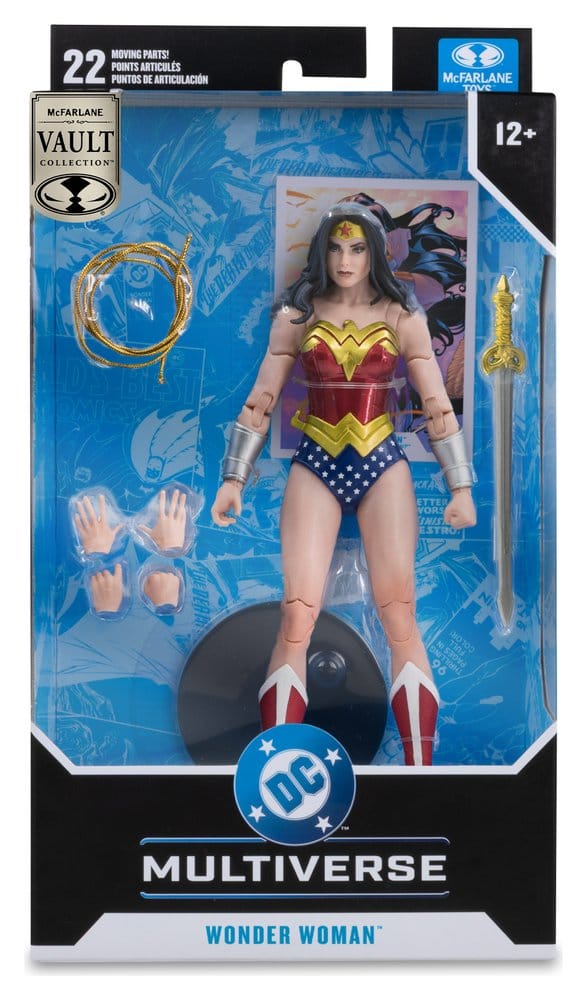 DC Multiverse McFarlane Vault Collection Actionfigur Wonder Woman (Klassisk) 18 cm