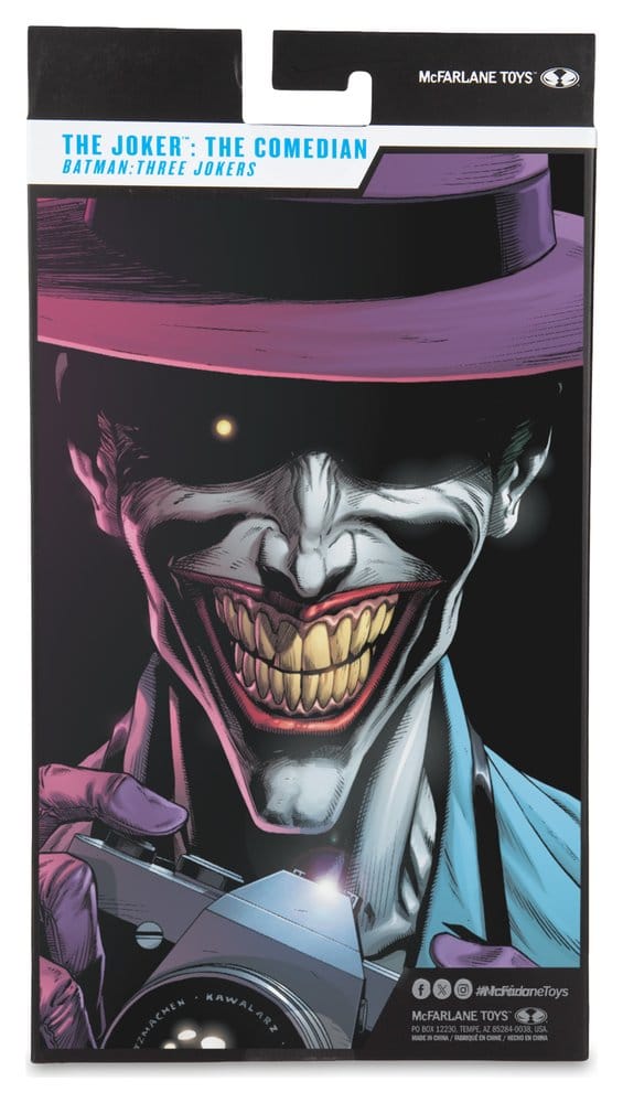 DC Multiverse McFarlane Vault Collection Actionfigur The Joker (The Comedian) (Batman: Three Jokers) 18 cm