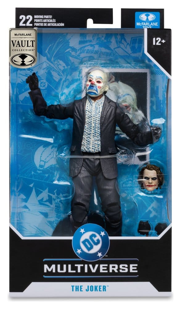 DC Multiverse McFarlane Vault Collection Actionfigur The Joker (Bankrånare) (The Dark Knight) 18 cm