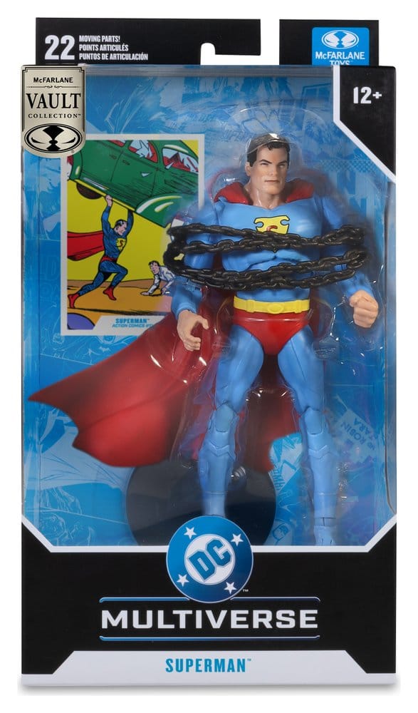 DC Multiverse McFarlane Vault Collection Actionfigur Superman (Action Comics) 18 cm