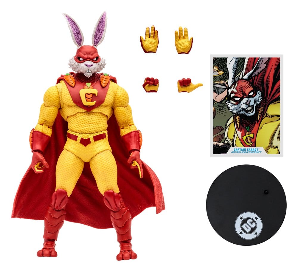 DC Multiverse McFarlane Vault Collection Actionfigur Captain Carrot (Justice League Incarnate) 18 cm