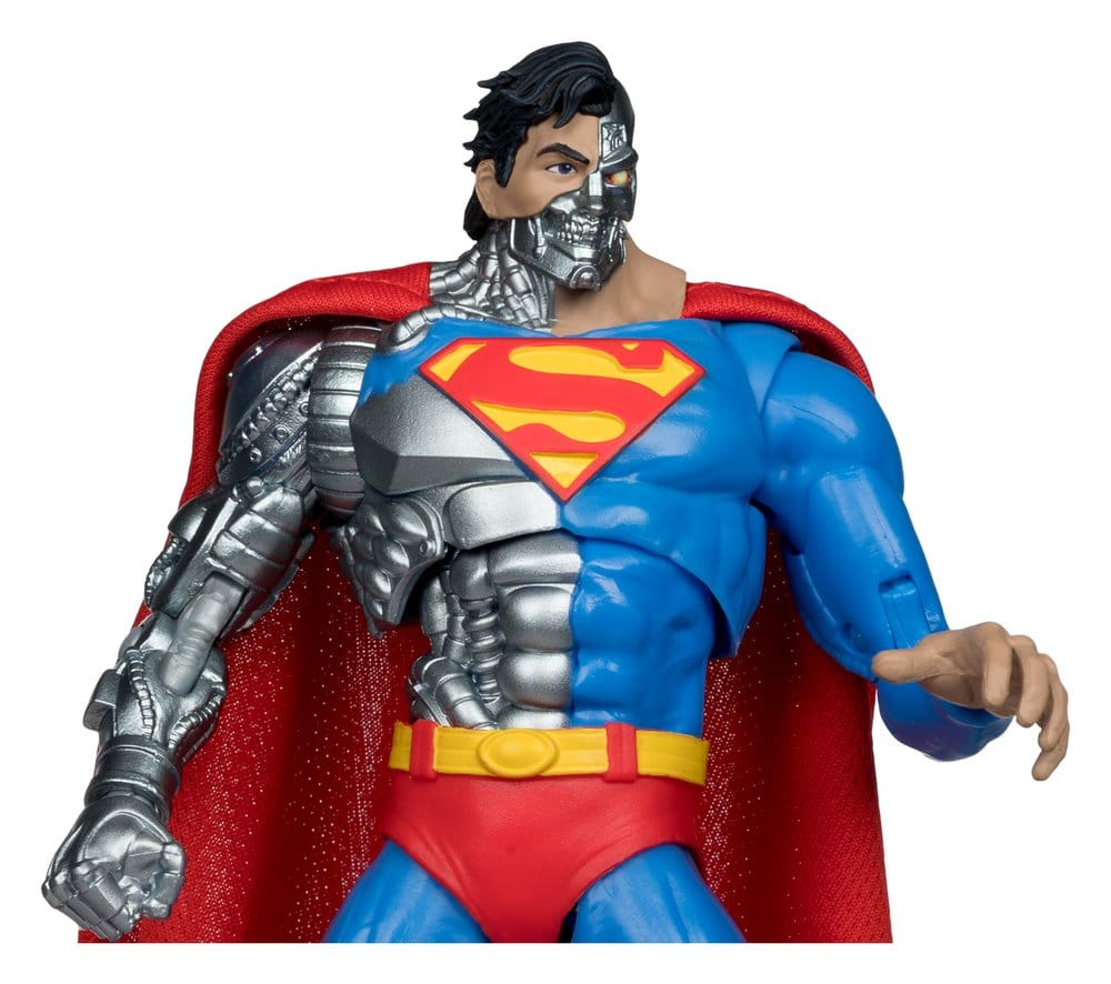 DC Multiverse McFarlane Vault Collection Action Figur Cyborg Superman (Revenge of the Green Lanterns) 18 cm