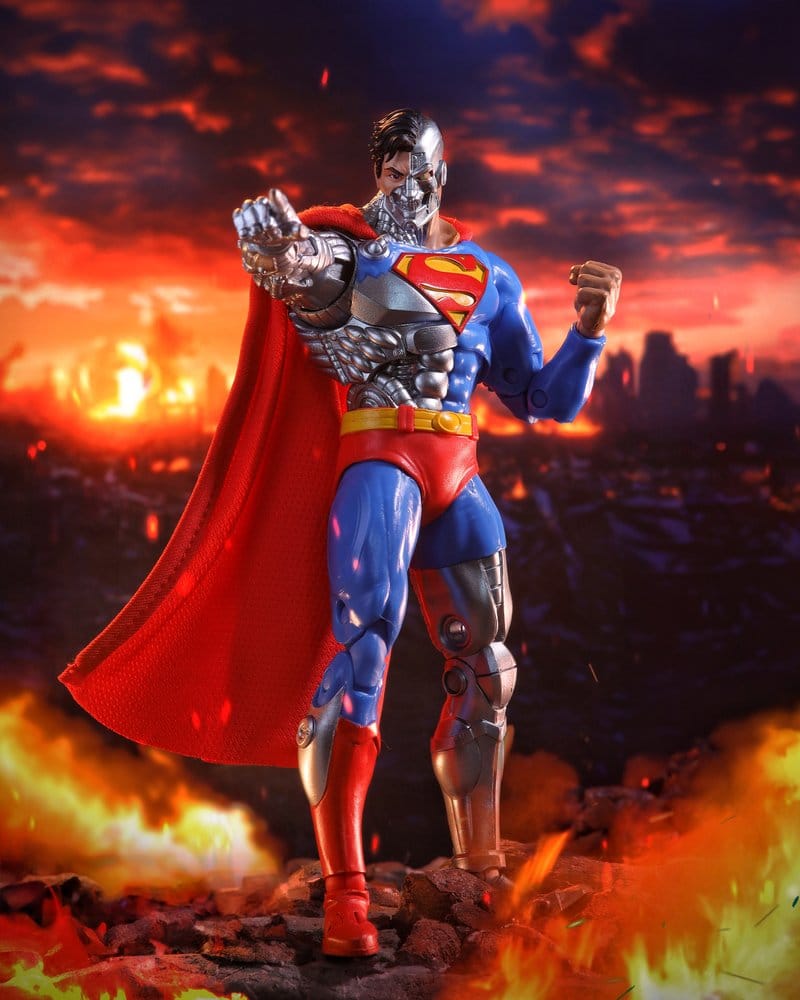 DC Multiverse McFarlane Vault Collection Actionfigur Cyborg Superman (Revenge of the Green Lanterns), 18 cm