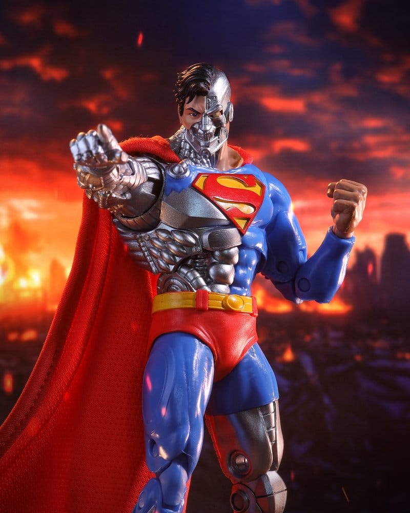 DC Multiverse McFarlane Vault Collection Actionfigur Cyborg Superman (Revenge of the Green Lanterns), 18 cm