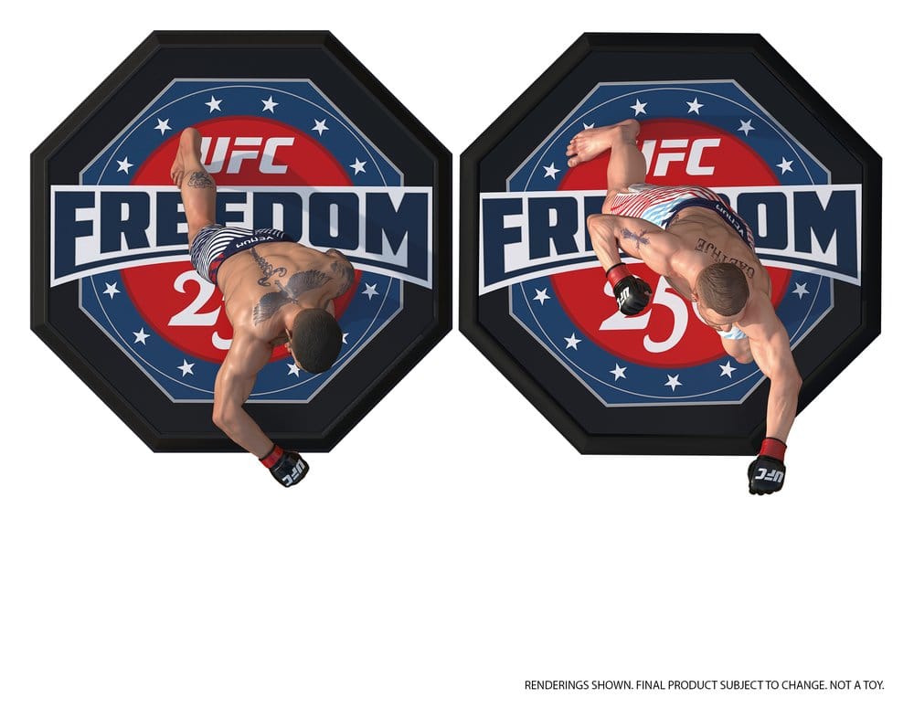 UFC McFarlane’s SportsPicks Action Figurr 2-Pack Ilia Topuria vs Justin Gaethje (Freedom 250) 18 cm