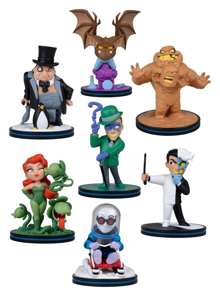 Batman: The Animated Series Q-Fig Deluxe Mini Figures 10 cm Wave 1 Assortment (12)