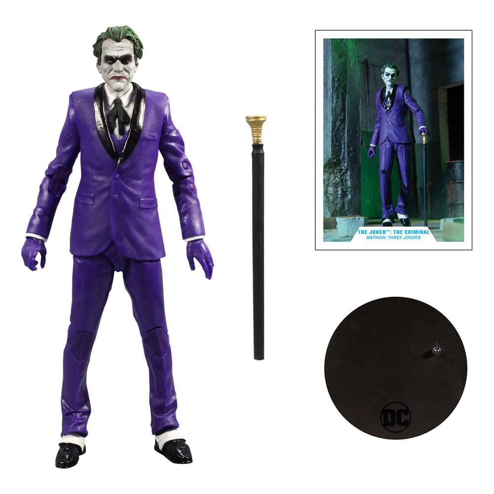 DC Multiverse Actionfigur The Joker: The Criminal (Batman: Three Jokers) 18 cm McFarlane Toys