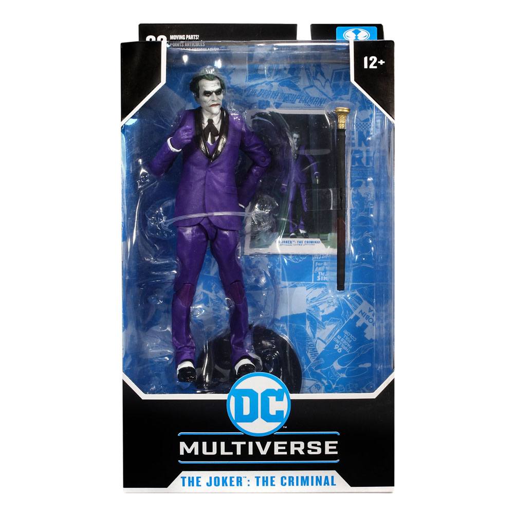 DC Multiverse Actionfigur The Joker: The Criminal (Batman: Three Jokers) 18 cm McFarlane Toys