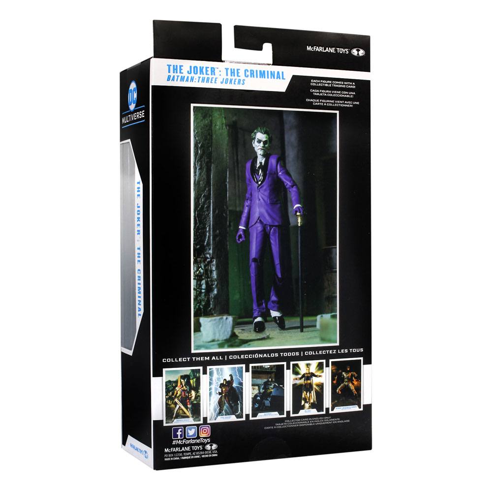 DC Multiverse Actionfigur The Joker: The Criminal (Batman: Three Jokers) 18 cm McFarlane Toys