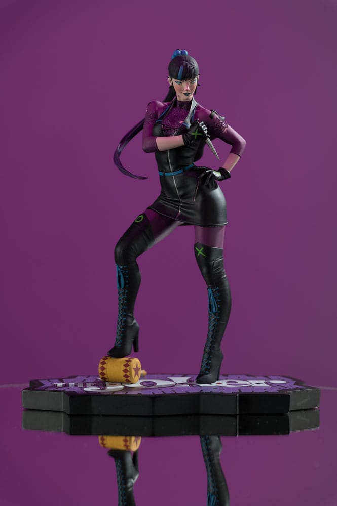 DC Direct Figur 1/10 The Joker Purple Craze: Punchline av Stanley "Artgerm" Lau Limited Edition 19 cm McFarlane Toys