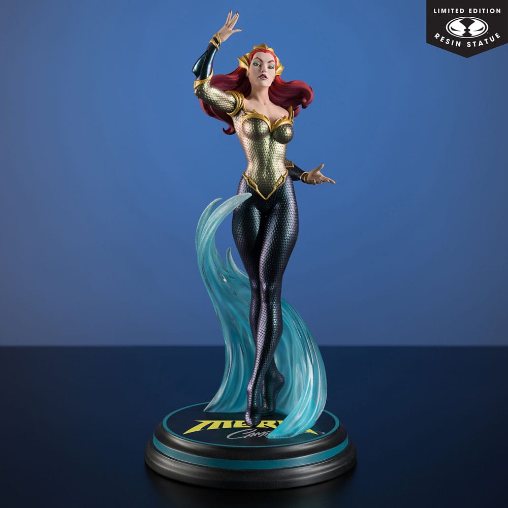DC Direct Cover Girls Figur 1/8 Mera av J. Scott Campbell 26 cm McFarlane Toys