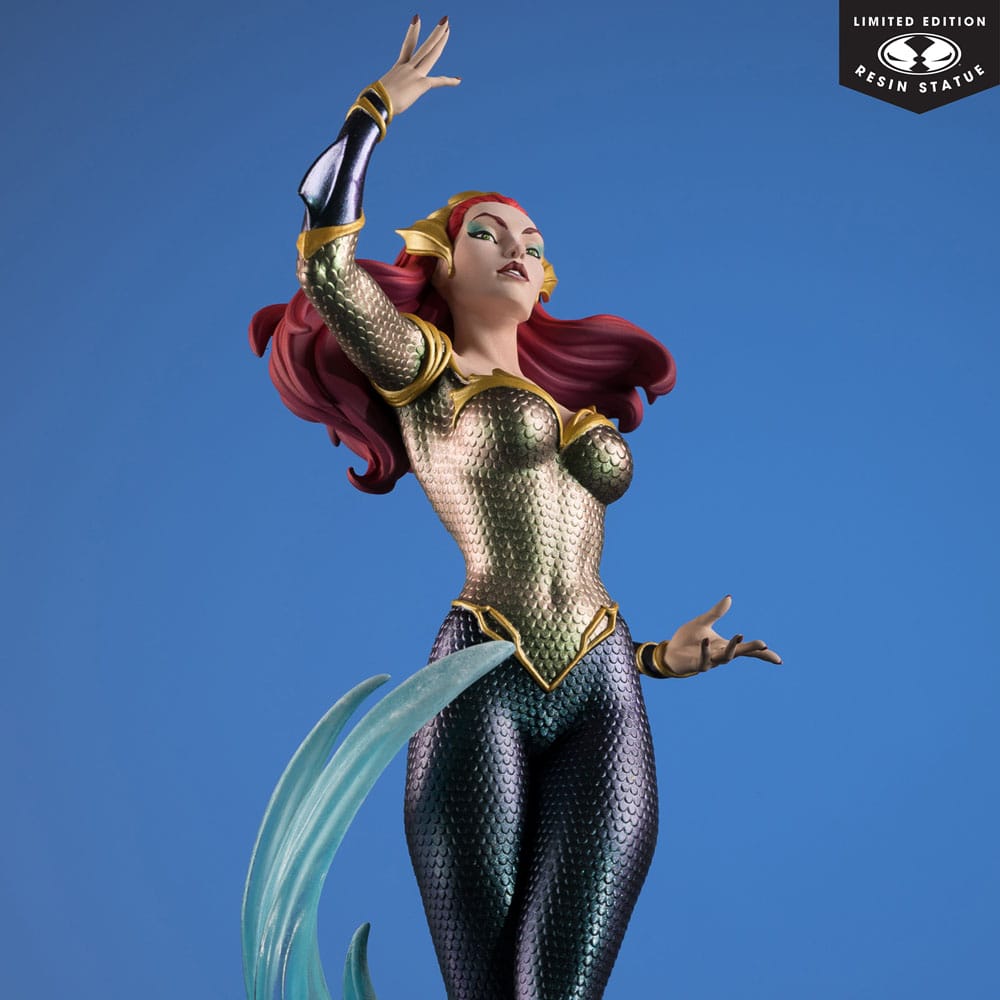 DC Direct Cover Girls Figur 1/8 Mera av J. Scott Campbell 26 cm McFarlane Toys