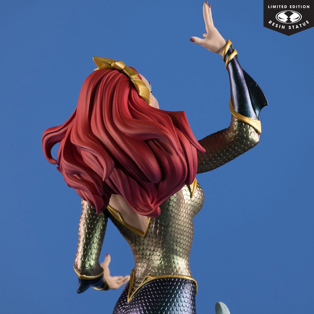 DC Direct Cover Girls Figur 1/8 Mera av J. Scott Campbell 26 cm McFarlane Toys