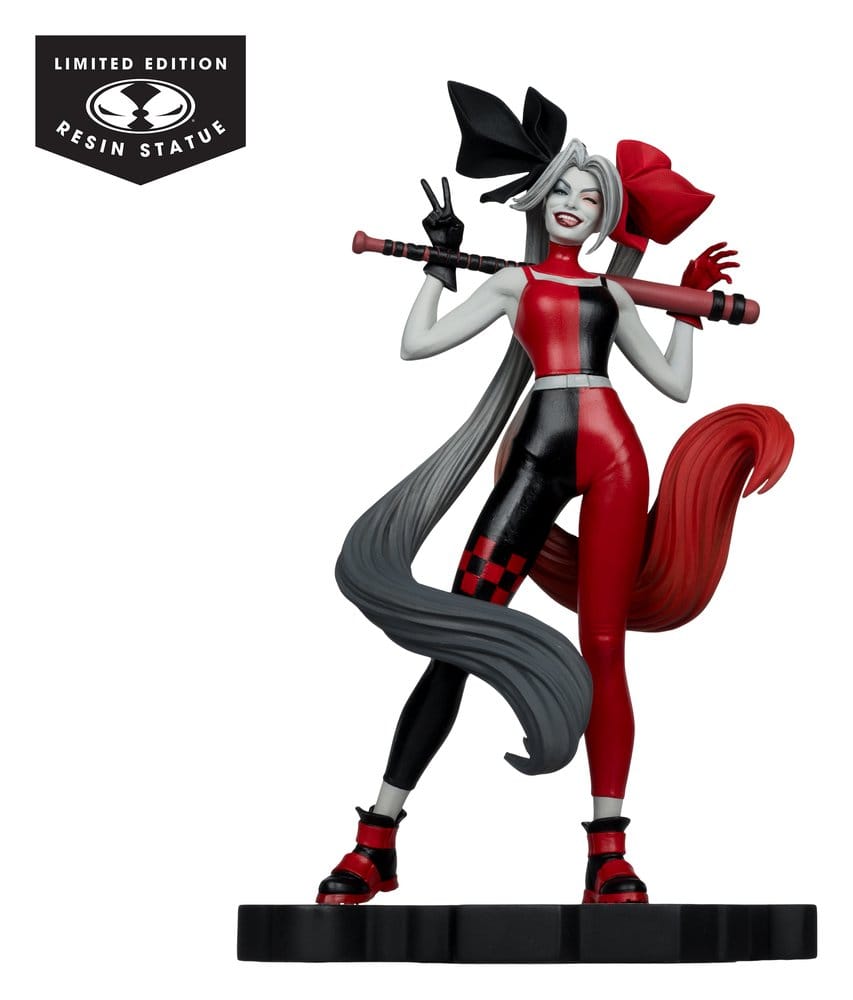 DC Direct Harley Quinn: Röd, Vit & Svart Figur 1/10 Harley Quinn av Alex Garner 21 cm
