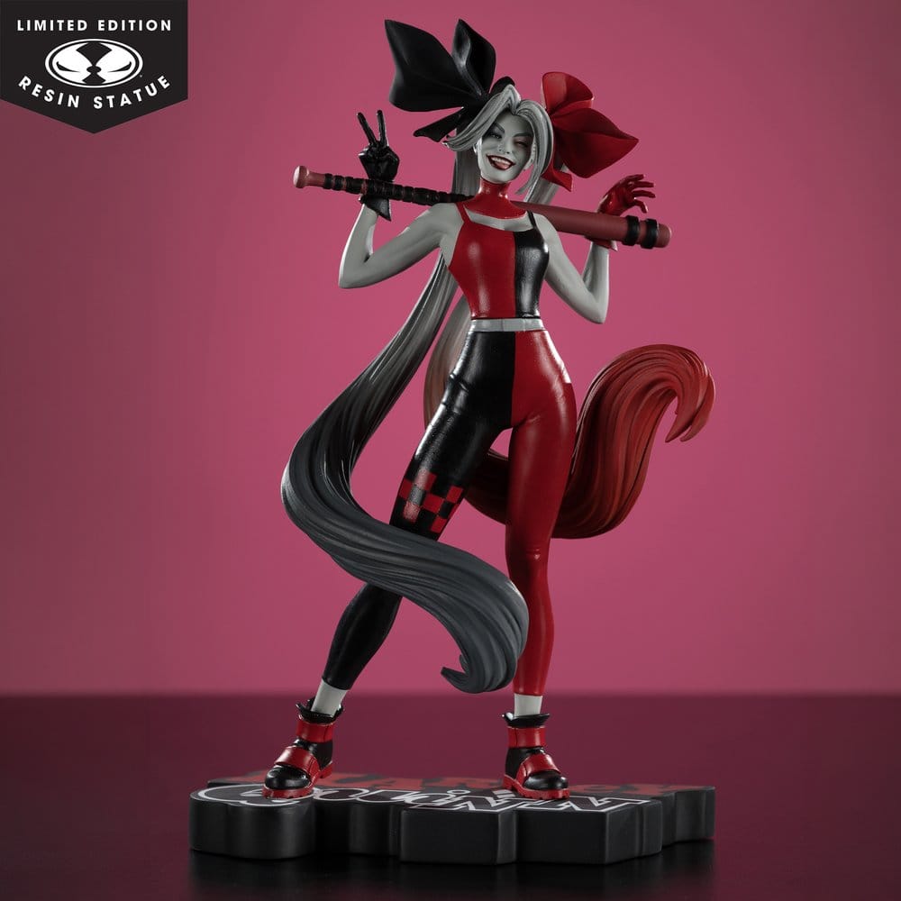 DC Direct Harley Quinn: Röd, Vit & Svart Figur 1/10 Harley Quinn av Alex Garner 21 cm
