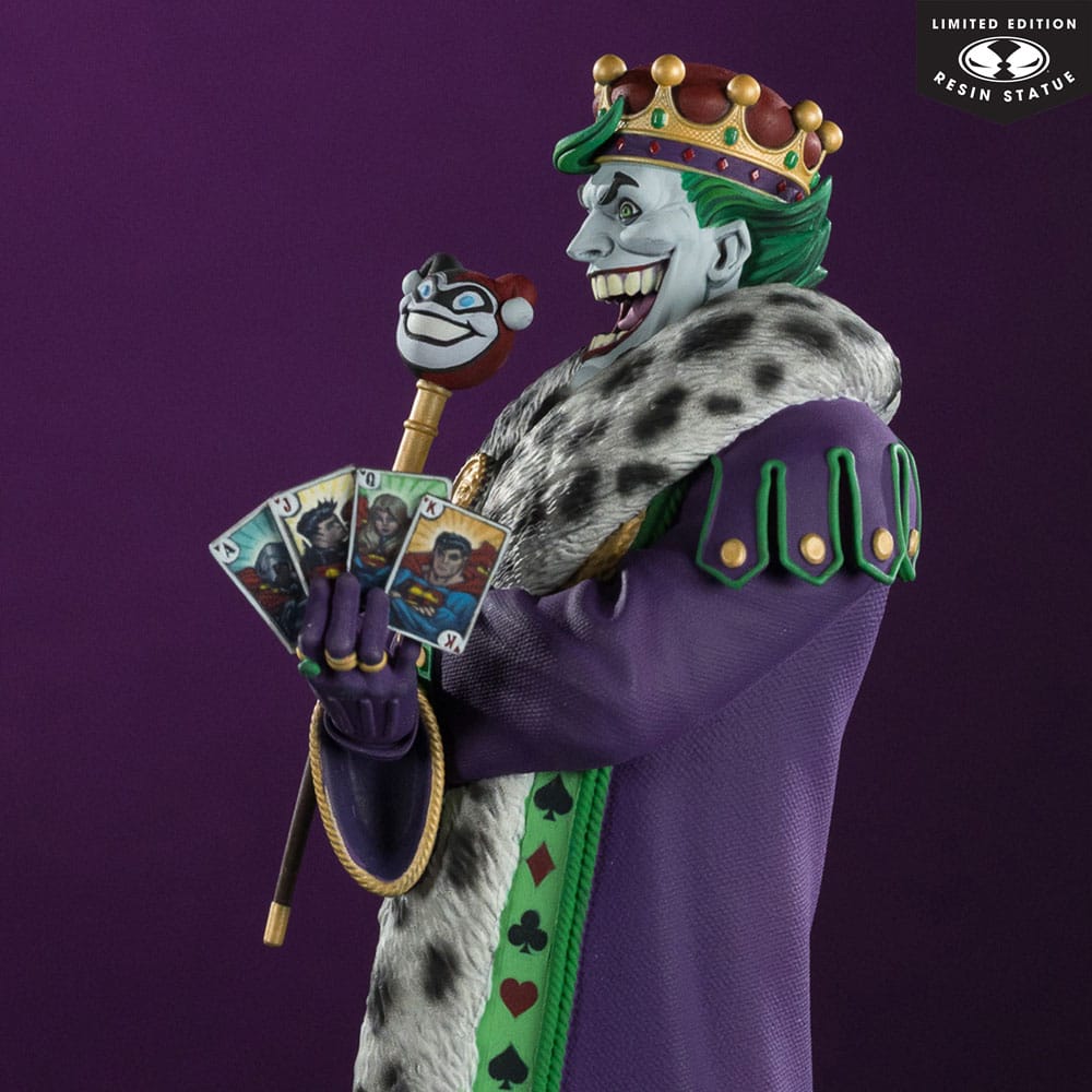 DC Direct figur 1/10 The Joker Purple Craze: The Joker by Ed McGuiness 19 cm