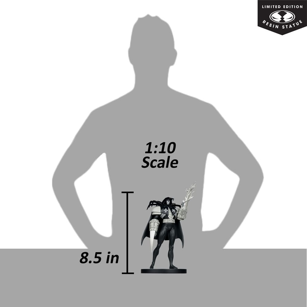 DC Direct Batman: Black & White Figur 1/10 Azrael av Joe Quesada – 21 cm McFarlane Toys