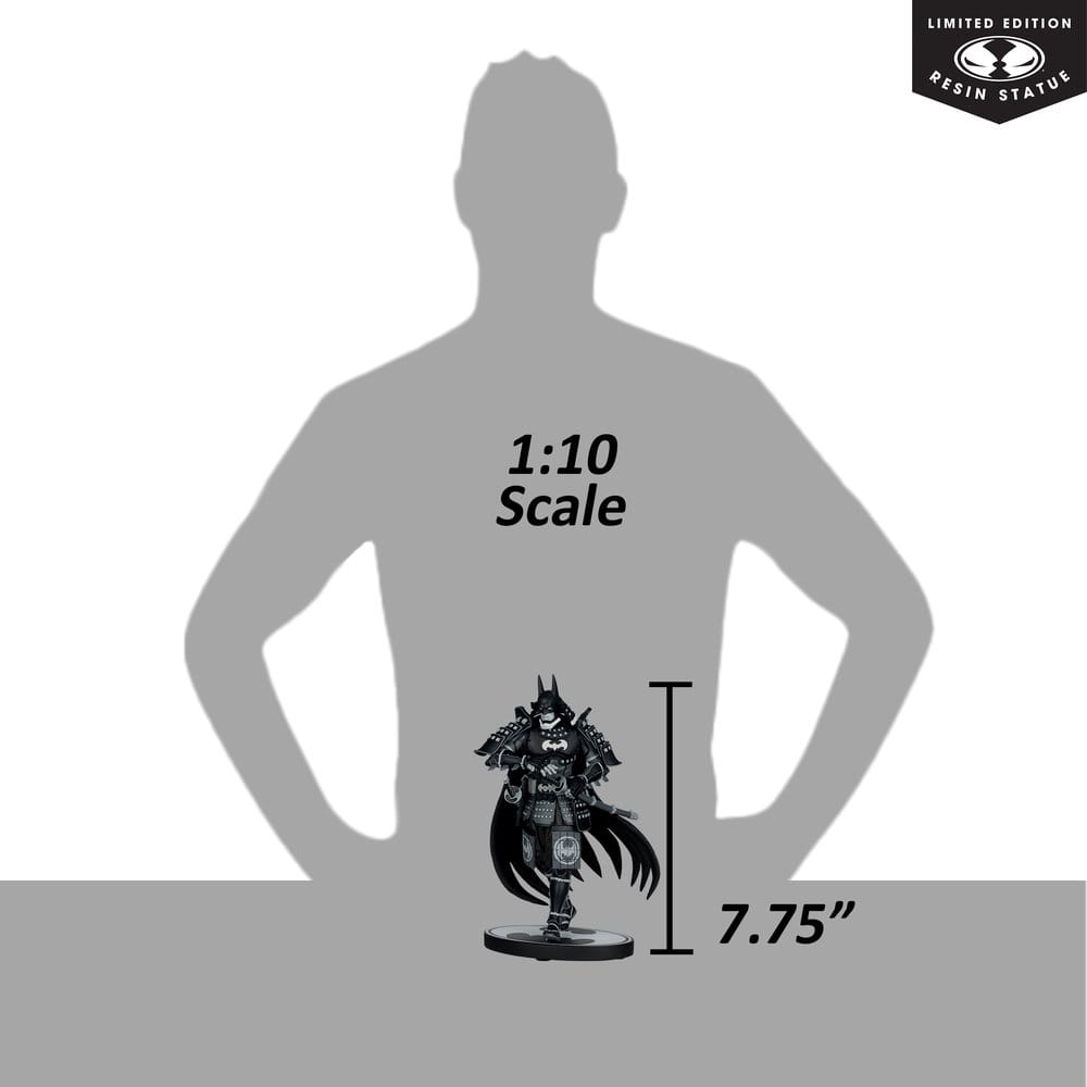 DC Direct Batman Black & White Figur 1/10 Batman Ninja 20 cm McFarlane Toys