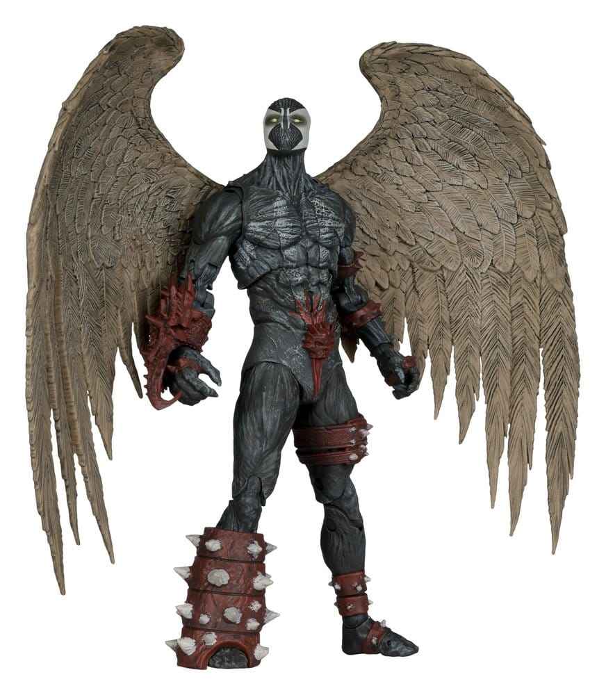 Spawn Leksaksfigur Wings of Redemption Spawn 23 cm - Detaljerad Samlarfigur med Stora Vingar och Displaybas