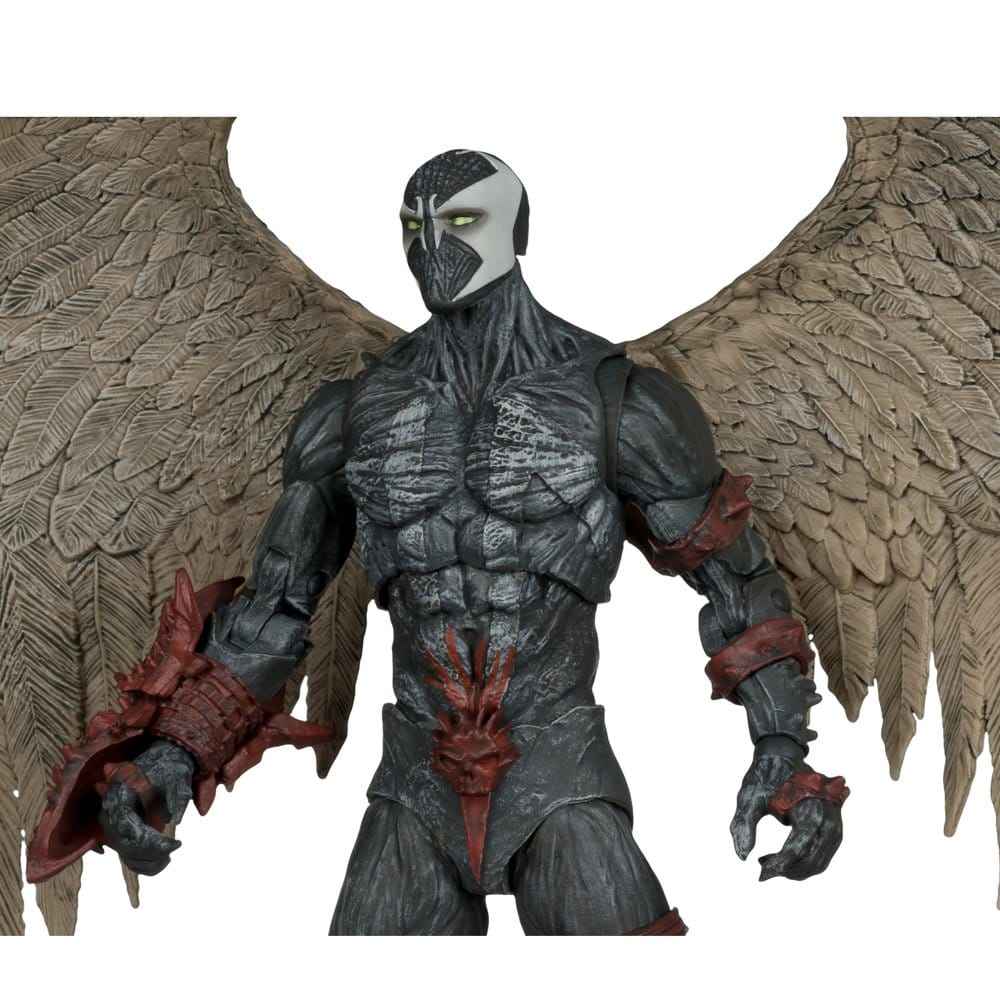 Spawn Leksaksfigur Wings of Redemption Spawn 23 cm - Detaljerad Samlarfigur med Stora Vingar och Displaybas