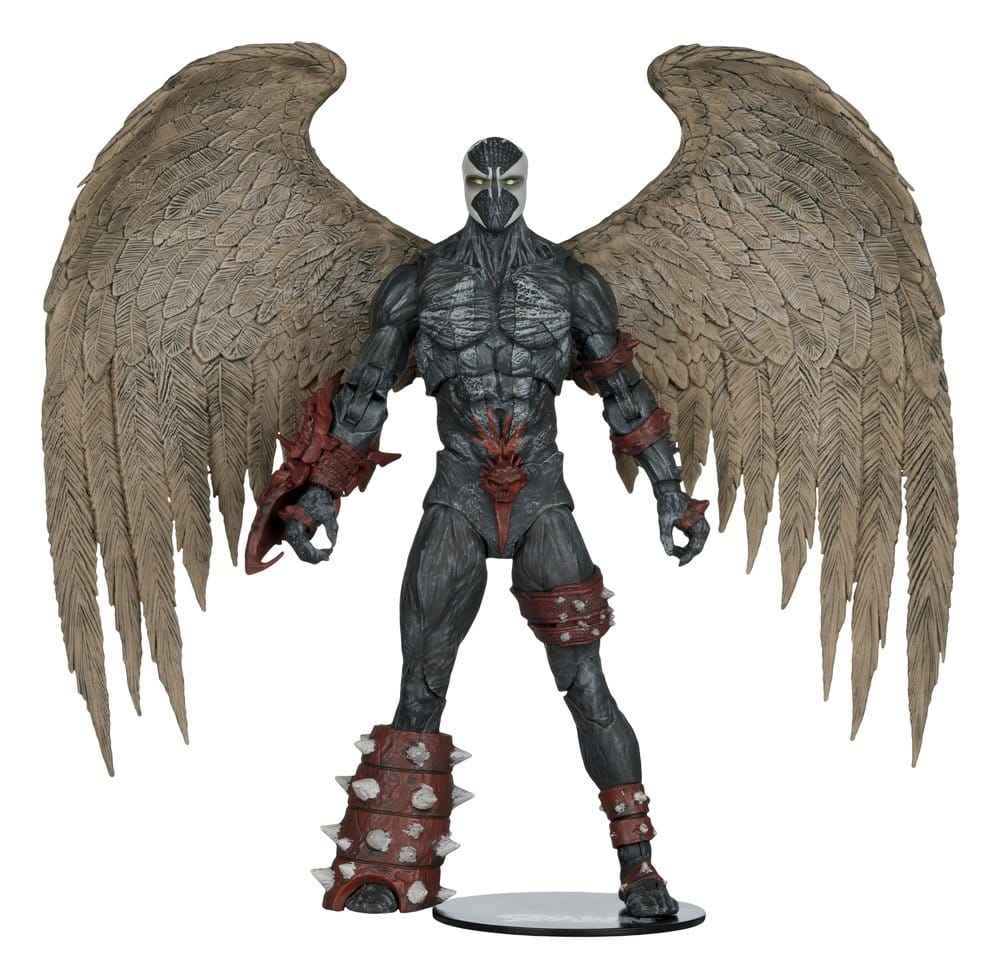 Spawn Leksaksfigur Wings of Redemption Spawn 23 cm - Detaljerad Samlarfigur med Stora Vingar och Displaybas