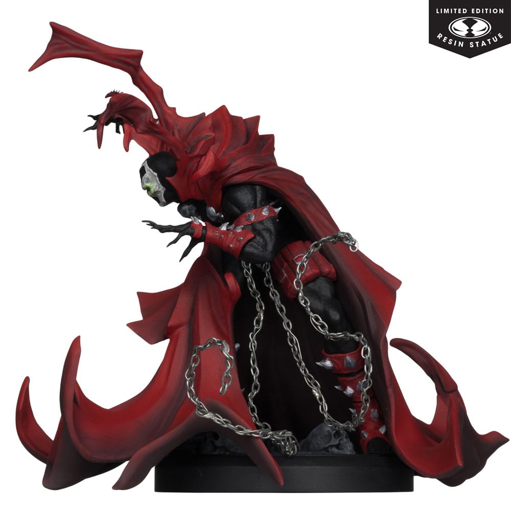 Spawn Figur 1/10 - Inspirerad av Greg Capullos Konst (Svart, Vit & Röd) 21 cm McFarlane Toys