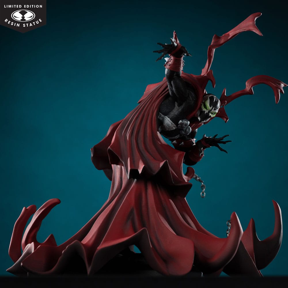 Spawn Figur 1/10 - Inspirerad av Greg Capullos Konst (Svart, Vit & Röd) 21 cm McFarlane Toys