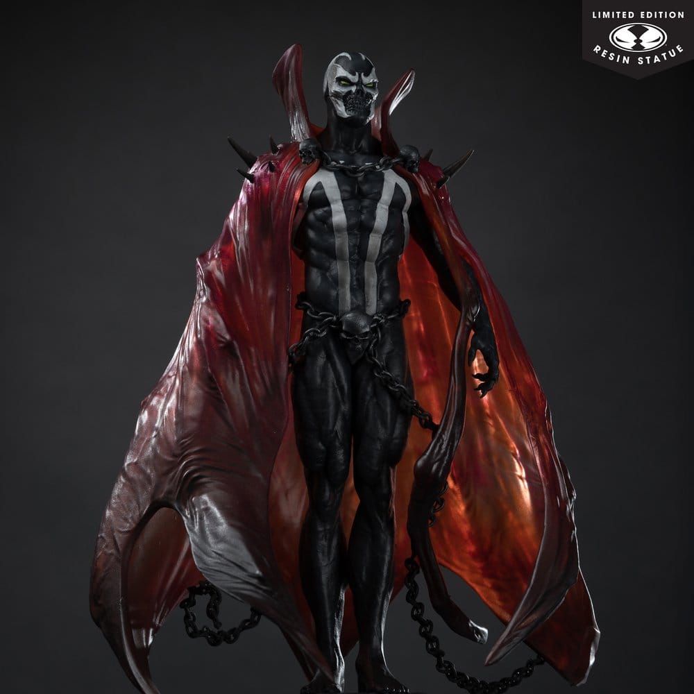 Spawn Black White & Red All Over Figur 1/10 Spawn av Pupeteer Lee 23 cm McFarlane Toys