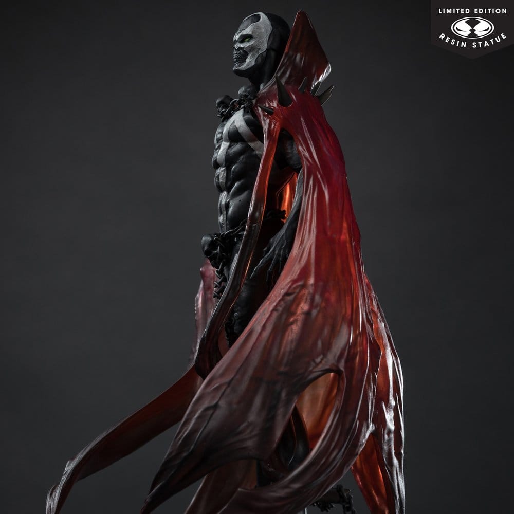 Spawn Black White & Red All Over Figur 1/10 Spawn av Pupeteer Lee 23 cm McFarlane Toys