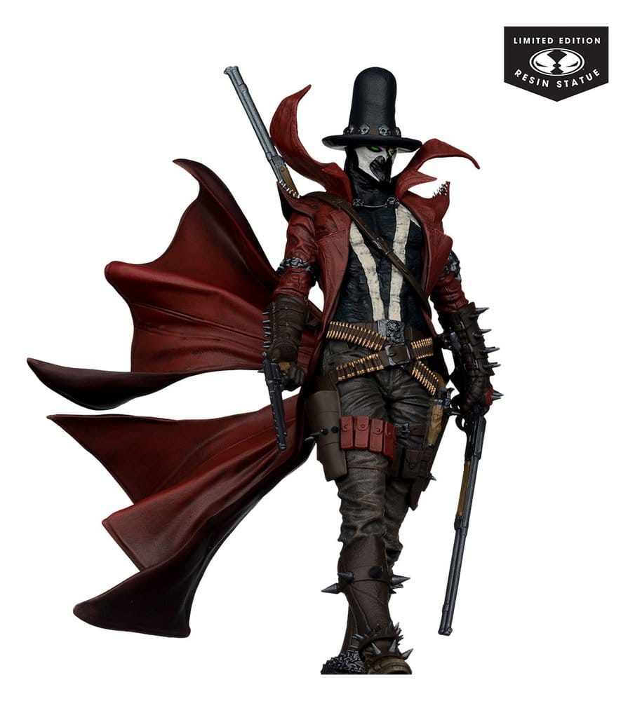 Spawn Black White & Red All Over 1/10 figur Gunslinger Spawn by Todd McFarlane 23 cm