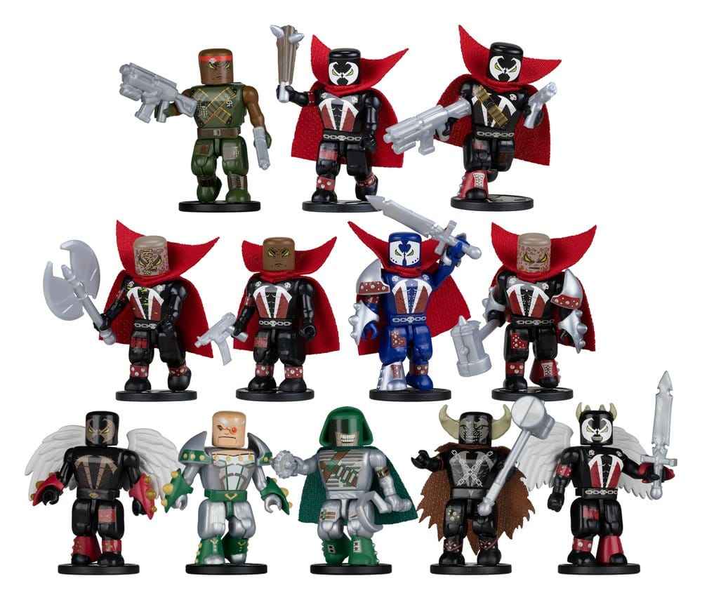Spawn Byggfigurer Blindpåse 5 cm Display (36)