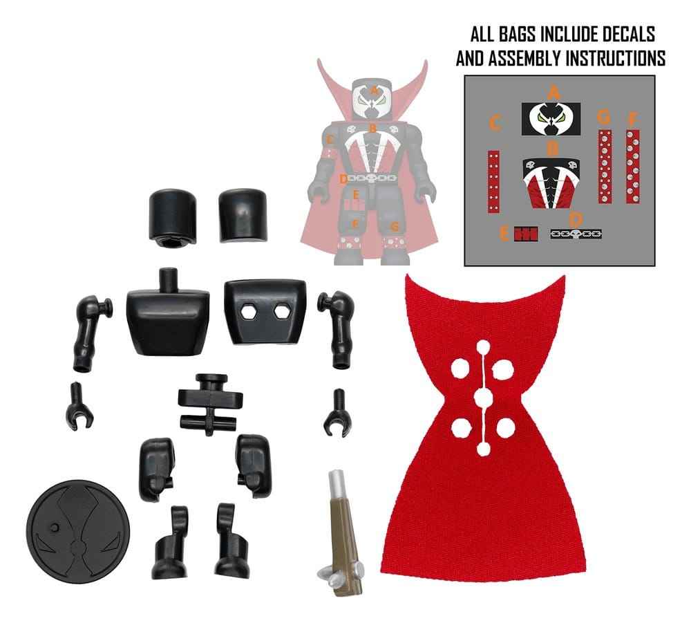 Spawn Byggfigurer Blindpåse 5 cm Display (36)
