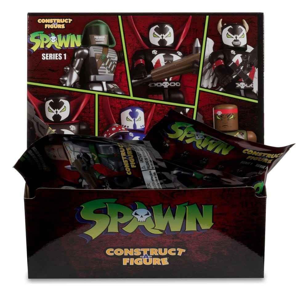 Spawn Byggfigurer Blindpåse 5 cm Display (36)