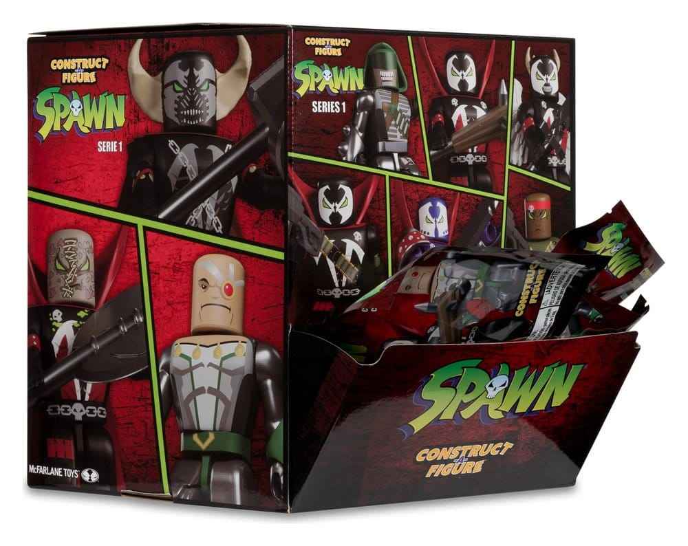 Spawn Byggfigurer Blindpåse 5 cm Display (36)